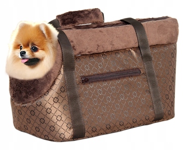 Хутряна сумка-переноска для собак: шпіц, чихуахуа, мальтіпу, мальтезе