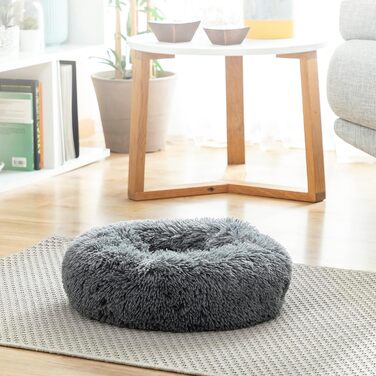 Крісло-лежанка для тварин InnovaGoods® Anti-Stress Bepess (40 см), сіре, Medium