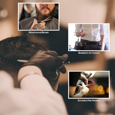 Професійні ножиці для стрижки волосся OCBA 6 дюймів (сріблясті) - для перукарів та салонів