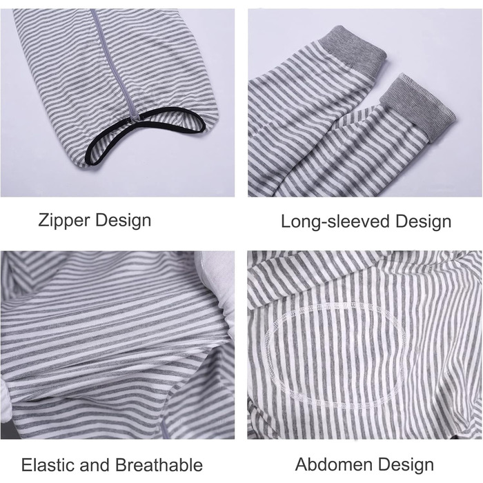 Комбінезон для собак Yeapeeto, 6XL, сірий: для відпочинку, захисту від алергії, випадання шерсті, запобігання лизання ран, альтернатива конусу