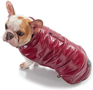 Зимовий теплий одяг для собак HUNTER Tampere - водонепроникний, з флісовою підкладкою, червоний (50)