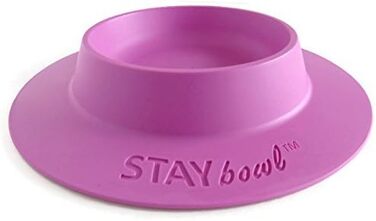 STAYbowl – миска для морських свинок та інших дрібних тварин, фіксуюча, фіолетова, 3/4 склянки
