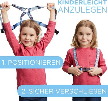 Jubi® Синя поводи для коней для дітей - регульовані розміром для ідеальної посадки та сумка для зберігання - екіпірування для коней для дітей/іграшки для коней