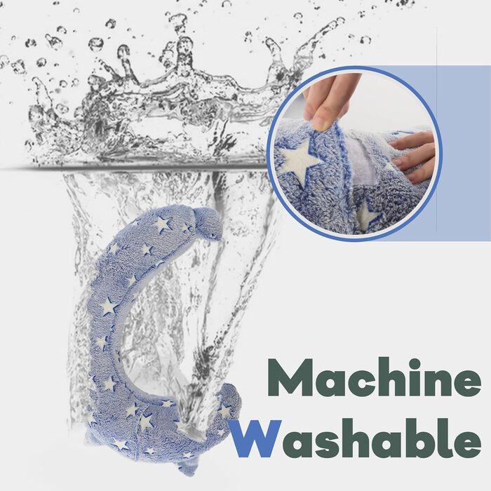 Килимок-антистрес для собак, світиться в темряві, м'який у вигляді знаку питання, для собак, дітей та дорослих, можна прати (Блакитний, розмір M), Блакитний, M