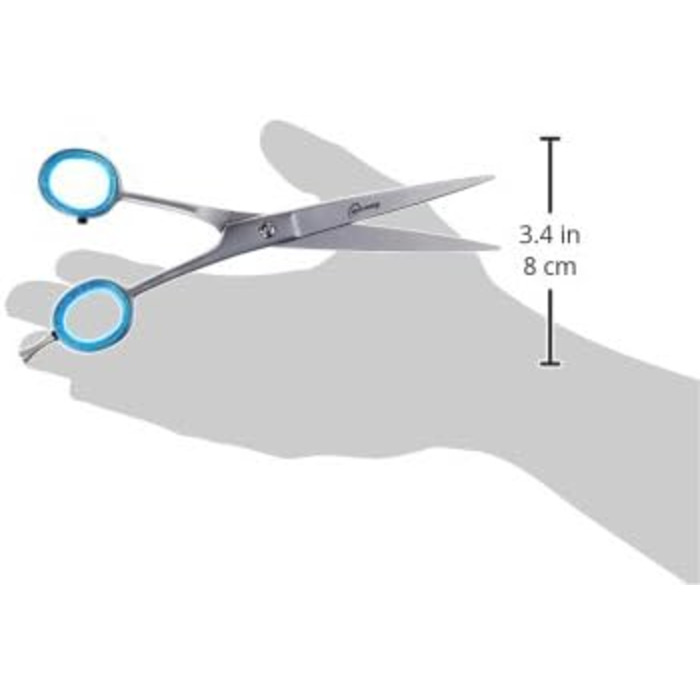 Ножиці для догляду за волоссям Show Gear, 16.5 см, вигнуті