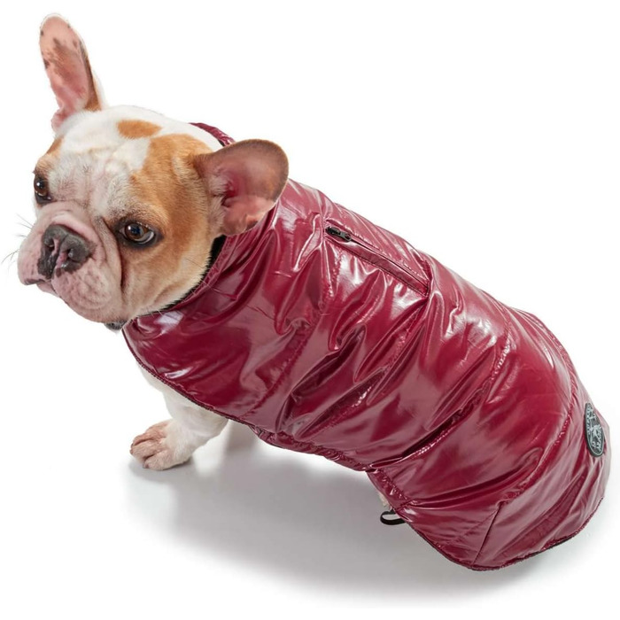 Зимовий теплий одяг для собак HUNTER Tampere - водонепроникний, з флісовою підкладкою, червоний (50)