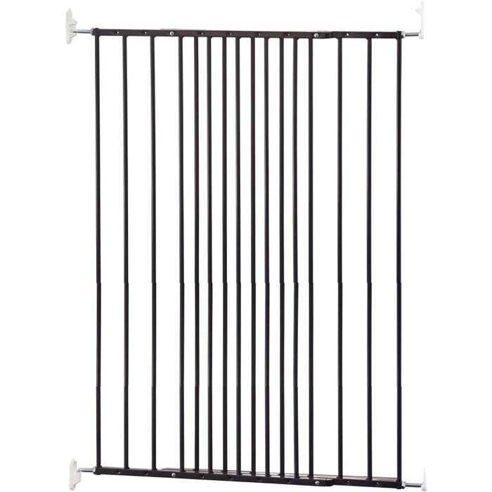 BabyDan Tor для захисту від дітей та домашніх тварин, розсувне, чорний, ширина 62,5-106,8 см