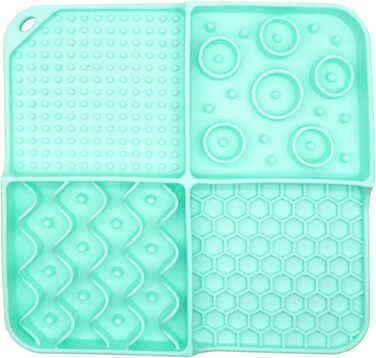 Лежак-заспокійник для собак та котів Kowaku з силіконовим покриттям та присосками, зелений