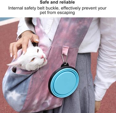 Переносна сумка-переноска для тварин, велика, червона (large-Rot)