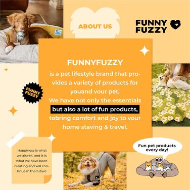 Двосторонній килимок для собак і котів Funny Fuzzy, лист гінко, жовтий, машинне прання, для ліжка, дивана, захист меблів