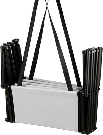 Рампа для собак Homewell - складана, до 70 кг, регульована, сіра