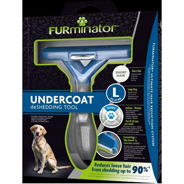 Щітка Furminator для короткої, жорсткої та кучерявої шерсті