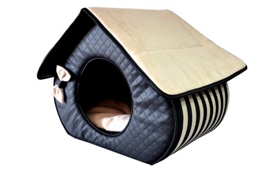 Ліжко-будинк SjestaPupila для собак та котів, L 45x42 см
