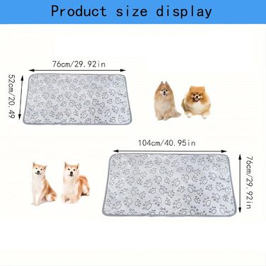 MYPETSTOCK® М'яка фланелева ковдра для собак і котів, велика та середня, тепла, всесезонна, прана