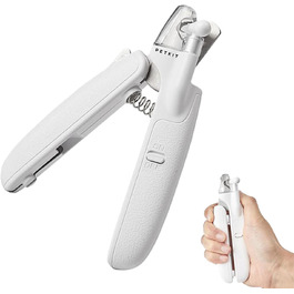 Кусачки для собак з підсвічуванням | Кусачки для тварин з LED | Точний триммер для цуценят - для собак, котів, дому, на вулицю, у подорожі, до ветеринара