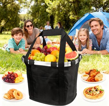 Складаний кошик для велосипеда: знімний, для тварин (собака, кіт), легка установка