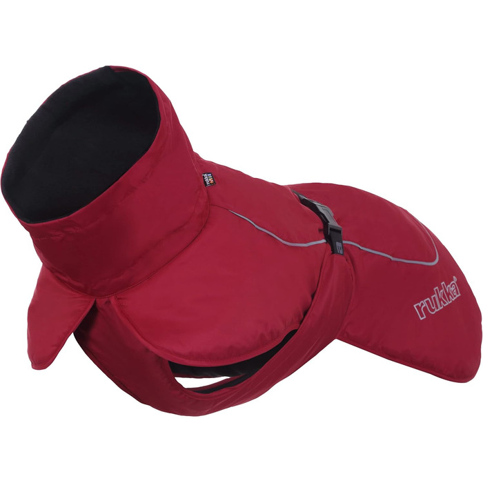 Дощовик для собак Rukka Pets Stormy Coat, бордовий, 65 см