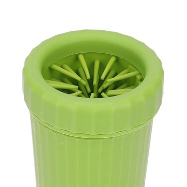 Електричний мийка лап для собак Asixxsix, портативна 360-градусна мийка лап з присоском, автоматична для малих, середніх та великих порід (GREEN)