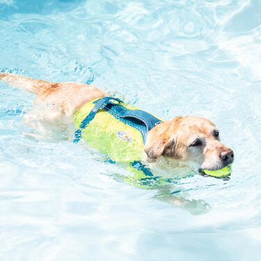 Рятувальний жилет для собак Outward Hound Standley Sport, зелений, розмір M, водонепроникний, для плавання та активного відпочинку