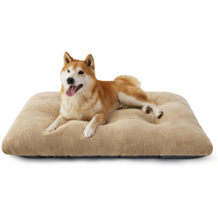 Кілт для собак BEDSURE XL - великий, з антиковзним дном, для собак великих порід, 104x69x8 см (89x58x8 см), верблюжий колір