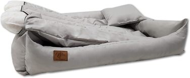 Крісло-лежанка для собак Odol-Plu XXL - м'яке ліжко для собак з можливістю вибору розміру та кольору (120 x 90 см)