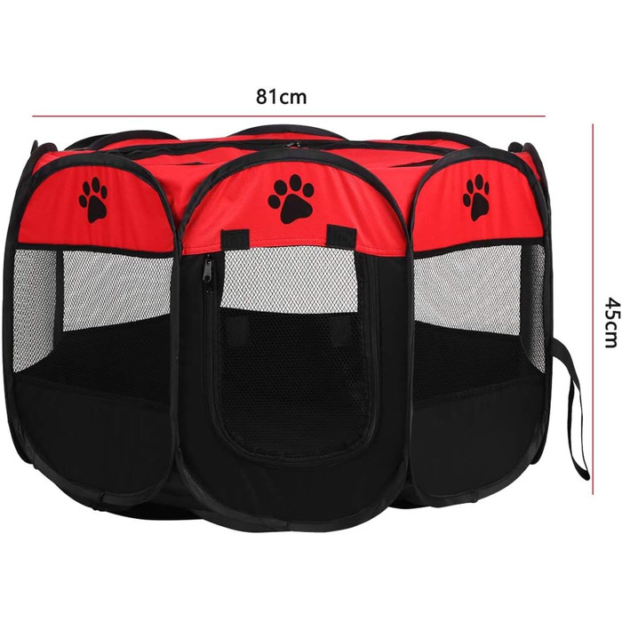 Змінний вольєр для цуценят Greensen: портативний, 600D Oxford, для собак, кроликів, морських свинок, котів (внутрішній/зовнішній)