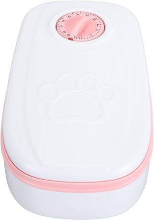 Автоматичний диспенсер для котячого корму з охолоджуваним відсіком, годівниця для малих собак, сухий/вологий корм, програмована годівниця (РОЖЕВИЙ)