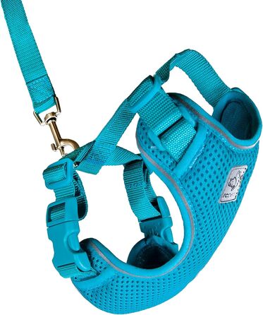 Шлея для котів RC Pet Products Adventure Kitty, розмір M, бірюзова