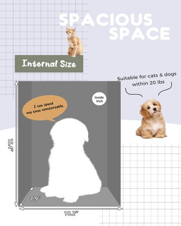 Рюкзак для тварин: переноска для котів та собак до 7 кг, сірий колір