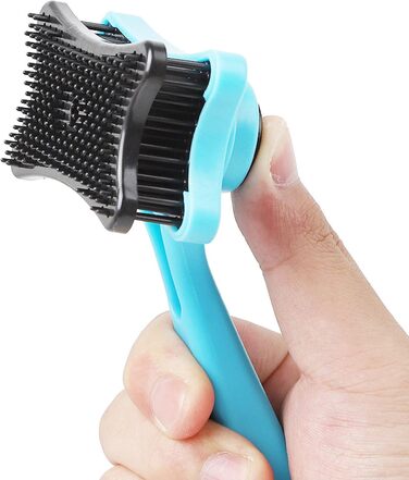 Гребінець для волосся Kamm: гребінець для кучерявого волосся, щітка для собак та котів, 12 x 7,5 см, зелений