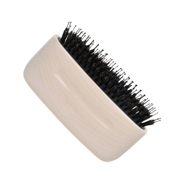 Щітка для собак і котів з щетиною, масажна щітка для грумінгу, для довгошерстих тварин, біла, 12,4x7,4x4,5 см