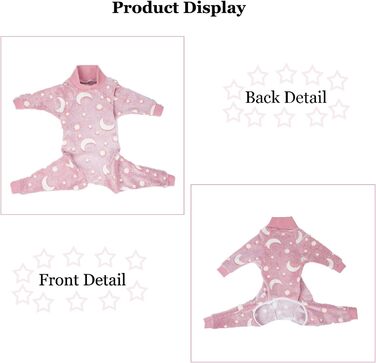 Теплий зимовий халат для собак, піжама з фланцелю, теплий костюм для собак середніх та великих порід, зимовий одяг для собак, рожевий, розмір XS-2XL