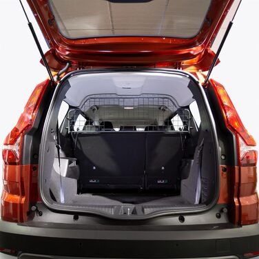 Сітка-перегородка для собак Travall Dacia Jogger (2021-), захист багажника, сталевий захист для транспортування собак