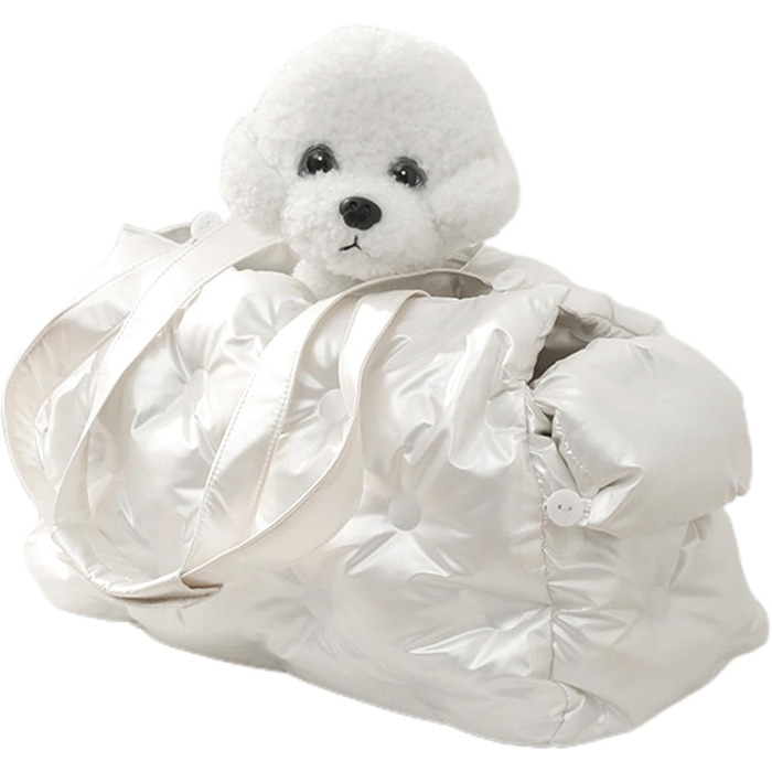 Сумка-переноска для собак середнього розміру - Pet Sling Outdoor Travel | Зручна сумка на плече для цуценят та котів з регульованим ремінцем, легка переноска для тварин