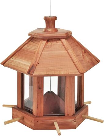 Дерев'яний годівниця для птахів, годівнична станція 26x26x27 см
