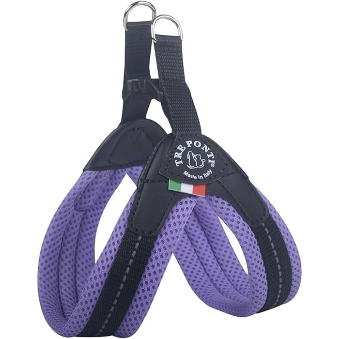 Набір посуду Tre Ponti Easy Fit Soft Mesh з Click-застібкою, фіолетовий, розмір 4 (49-52 см), до 14 кг, великий, темно-фіолетовий