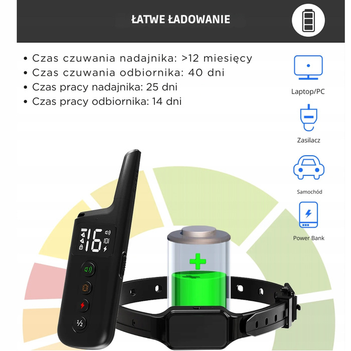 Тренувальний електронашийник для собак: корекційний пристрій для дресирування