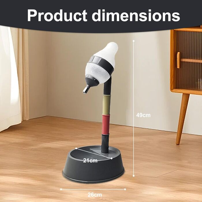 Автоматичний диспенсер для води iFCOW для котів та собак, регульована висота, знімний стрижень, автоматичне годування