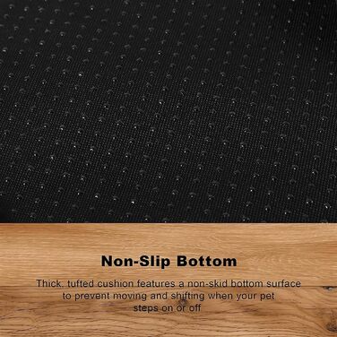 Клітка-ліжко для собак середніх порід, 76,2 см, з м'якою та пухнастою підстилкою, до 18 кг, 30'x20'x4'