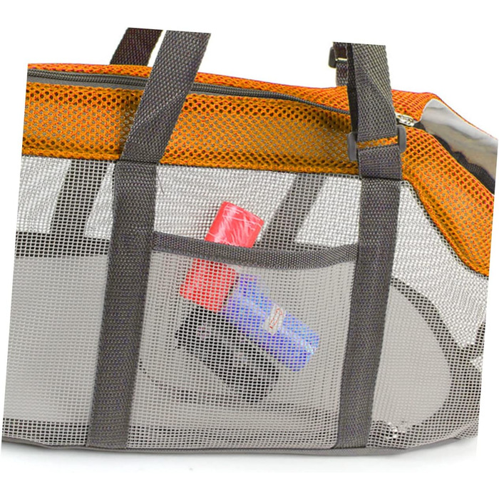 Сумка-переноска для тварин Toddmomy Mesh: дихаюча, для собак та котів, легка, складається, велика для цуценят та маленьких тварин