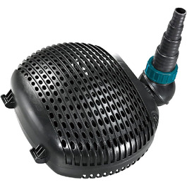 AquaForte EC 8000 фільтр-насос для ставка, 50 Вт, 8000 л/год, 4 м, кабель 10 м, для водоспадів, струмків, фонтанів