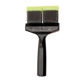 Les Pooch Green Medium Двостороння щітка для собак із середньою шерстю, професійна, для розплутування, преміум-якість