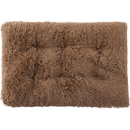 М'яке ліжко для собак, килимок з плюшу, великий розмір, коричневий колір, водонепроникне, антиковзаюче, для комфортного сну
