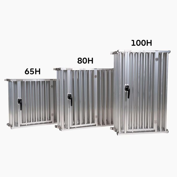 Callieway® Розкладна огорожа для цуценят ALUZAUN Safety Pro' 8-секційна (8м, 65см висота)