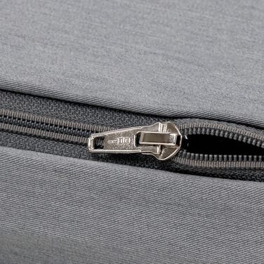 Ортопедичний лежак для собак Doctor Bark з флісовою поверхнею, великий розмір (L - 100x70 см), світло-сірий