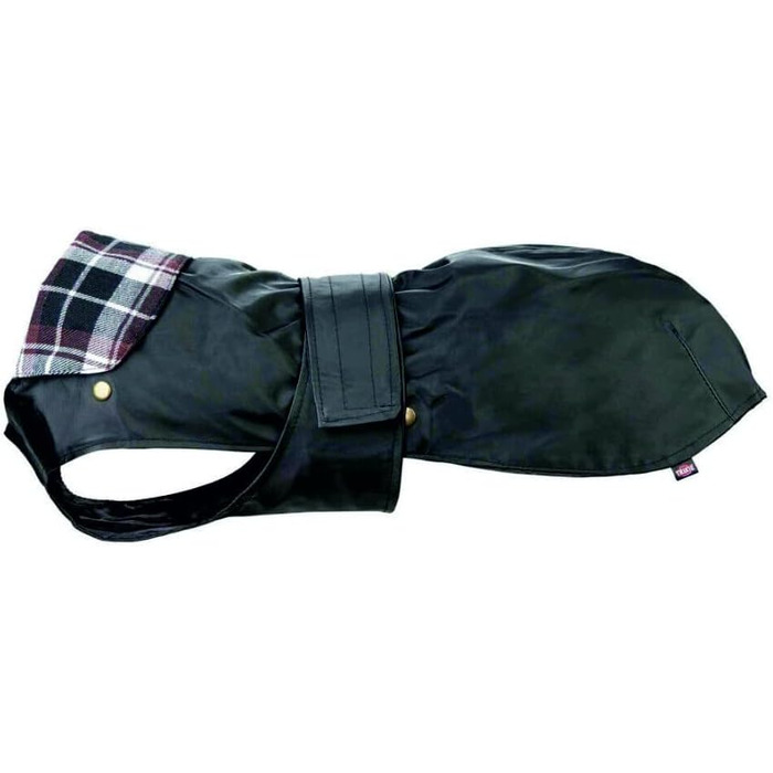 Водонепроникний дощовик для собак TRIXIE 'Paris', чорний, розмір S (36 см)