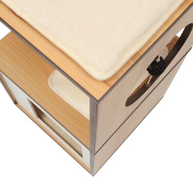 VESPER 52075 Меблі для котів Box, малі, горіх