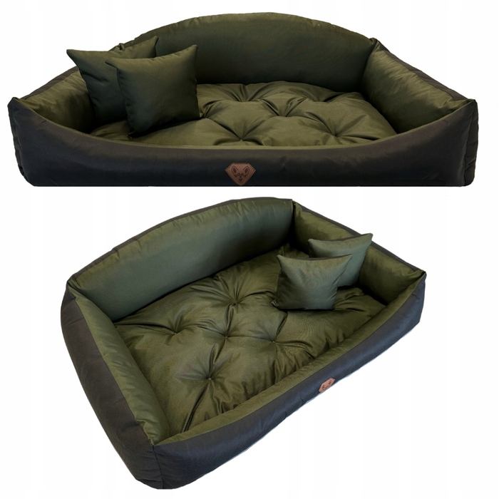 Ліжко-канапа для собак Dogs 4 Life, чорна, 100 см x 75 см