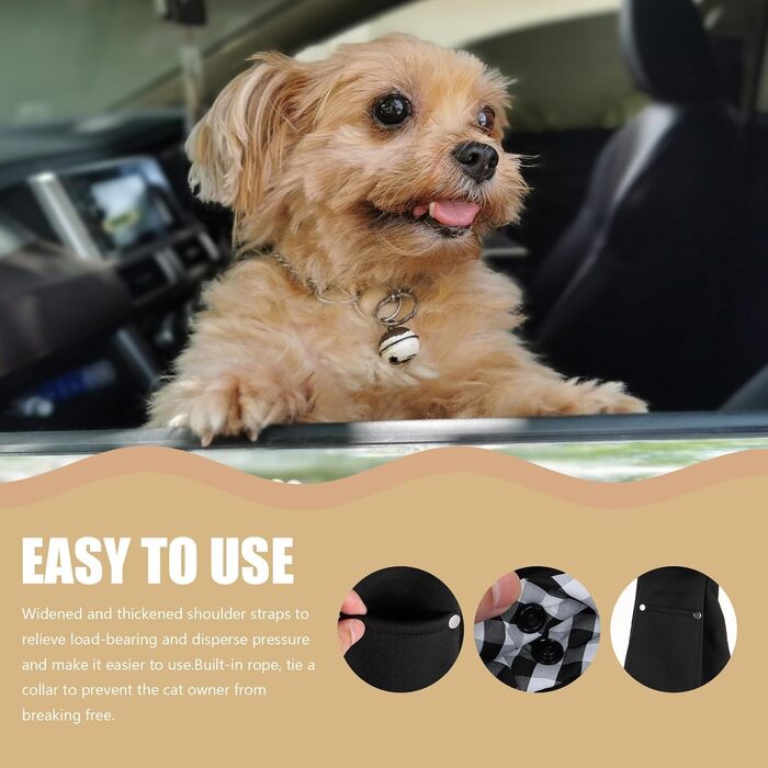 Сумка-переноска для тварин Alasum Outdoor: легкий, дихаючий, міцний. Ідеально для собак та котів, подорожей, прогулянок та кемпінгу