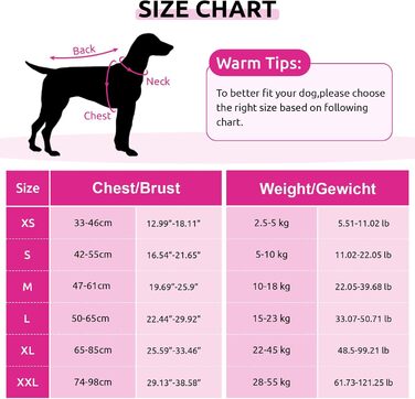 Спасальний жилет для собак Konvinit, рожевий, XL (65-85 см)